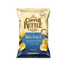 Load image into Gallery viewer, COPPER KETTLE POTATO CHIPS SEA SALT 150G