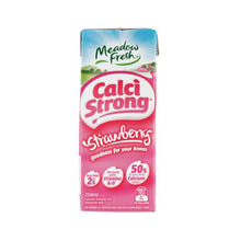 Load image into Gallery viewer, MEADOW FRESH FLAVOURED MILK CALCI STRONG STRAWBERRY 250ML