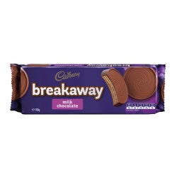 CADBURY BISCUITS BREAKAWAY MILK 180G