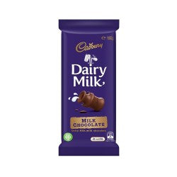 CADBURY CHOCOLATE BLOCK DAIRY MILK 180G
