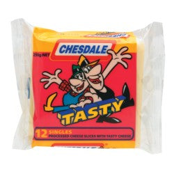 CHESDALE CHEESE SLICE TASTY 12 SLICES