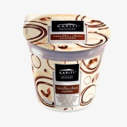 KAPITI VANILLA CHOCOLATE SUNDAE CUP 1ICE CREAM