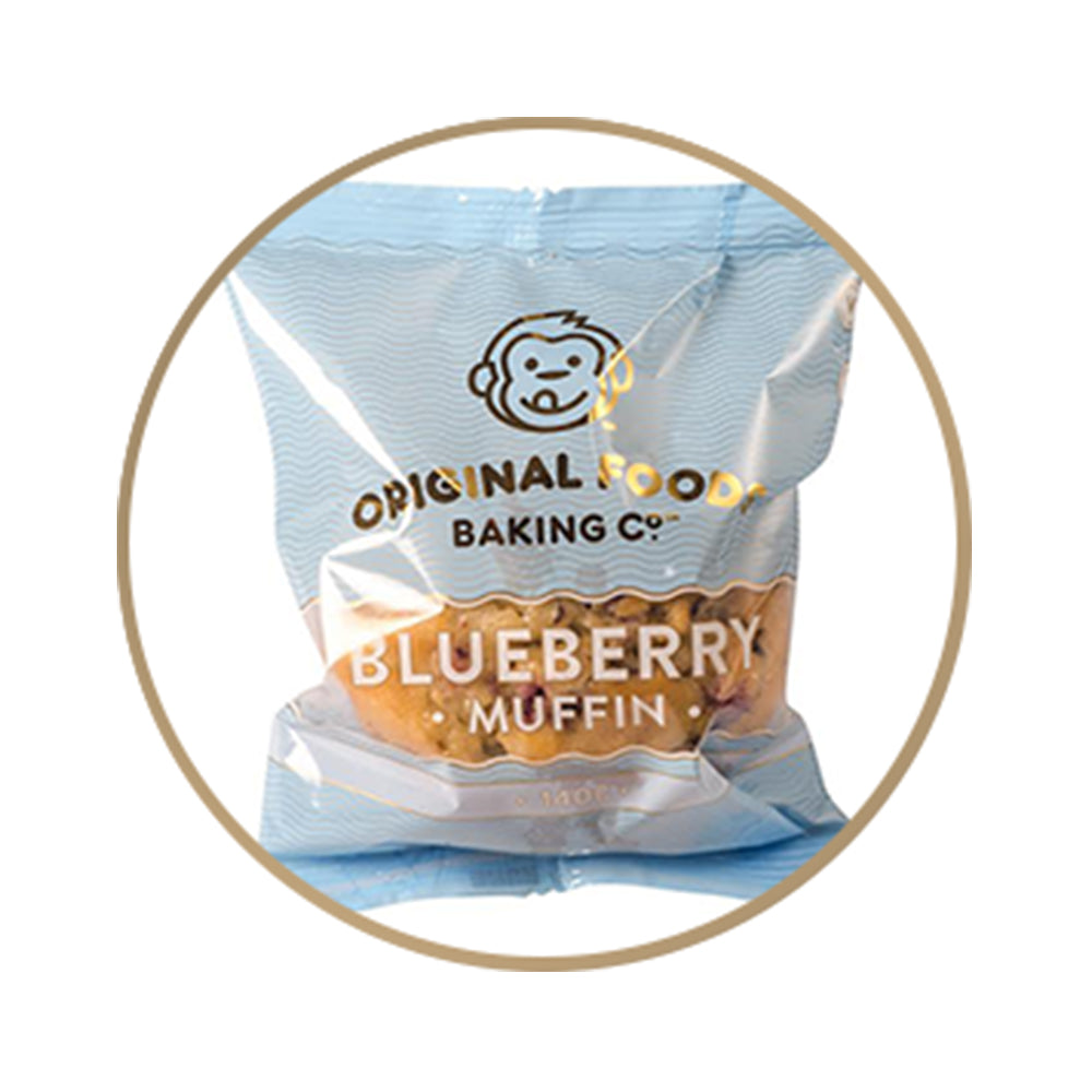 ORIGINAL FOODS MUFFIN BLUEBERRY 140G