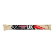 Load image into Gallery viewer, RJ&#39;S LICORICE  RASPBERRY CHOC LOG 40G
