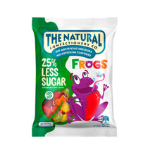 Load image into Gallery viewer, THE NATURAL LOLLIES SWEETS RAINBOW FROGS REDUCED SUGAR 220G
