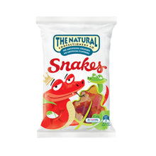 Load image into Gallery viewer, THE NATURAL LOLLIES JELLY SWEETS SNAKES 260G
