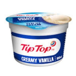 TIP-TOP VANILLA TUBS ICE CREAM