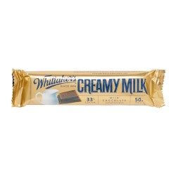 WHITTAKERS CHOCOLATE BAR CREAMY MILK CHUNK 50G